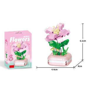 building blocks flowers cosmos