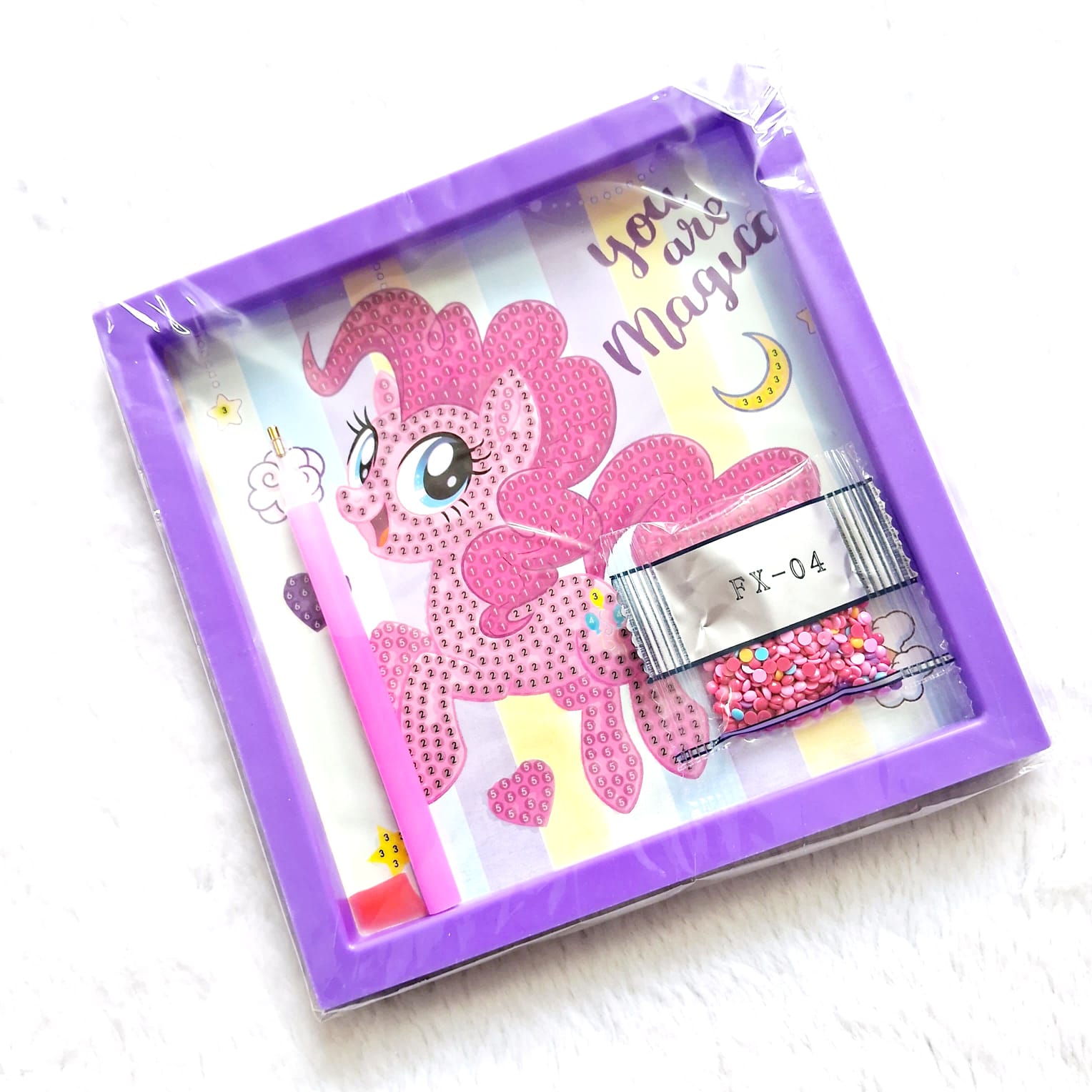 3d frame diamond painting kit sanrio kuromi 3d frame diamond painting kit sanrio kuromi
